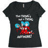 not a thing anymore Women's Triblend Scoop T-shirt