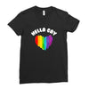 Hella Gay Ladies Fitted T-Shirt