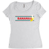 Bananas Women's Triblend Scoop T-shirt