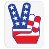 Peace Sign Hand Mousepad