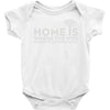 home is where the wifi Baby Onesie