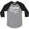 fishing   through his fly! 3/4 Sleeve Shirt