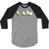 popcorn chicken 3/4 Sleeve Shirt
