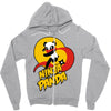 ninja panda Zipper Hoodie