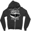 to hell and back   customs Zipper Hoodie