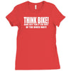 motorbike Ladies Fitted T-Shirt