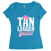 tan legged juliet Women's Triblend Scoop T-shirt