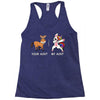 your aunt my aunt Racerback Tank