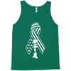 fallen soldier ribbon never forget military Tank Top