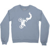 motocross motor bike motorrad cross biker freestyle mx sx baja Crewneck Sweatshirt