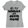 lullabies Ladies Fitted T-Shirt