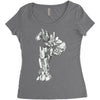 optimus prime 2 Women's Triblend Scoop T-shirt