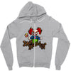 halloween clown Zipper Hoodie