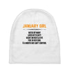 January Girl Hated By Many Baby Beanies