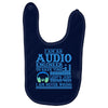 audio engineer tee Baby Bibs