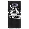 white ink camping is in tents funny Samsung Galaxy S8 Plus