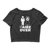 game over Crop Top