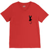 Cat Pocket V-Neck Tee