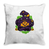 poisonous tandem Throw Pillow