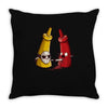 it's only ketchup Throw Pillow