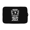 Never Underestimate Old Man Who Was Born July Laptop sleeve
