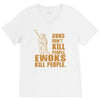 kill people funny V-Neck Tee