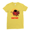 mad bull Ladies Fitted T-Shirt