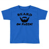 mens beard Toddler T-shirt