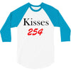 kisses 3/4 Sleeve Shirt