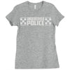 undercover police Ladies Fitted T-Shirt