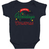 we wish you happy holidays &amp; merry christmas Baby Bodysuit
