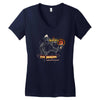 eye scream Women's V-Neck T-Shirt