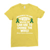 education is the most pwerful weapon you can use to change the world l Ladies Fitted T-Shirt