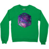 d20 galaxy Crewneck Sweatshirt