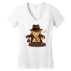 indiana link Women's V-Neck T-Shirt
