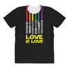 Lightsaber Rainbow All Over Women's T-shirt