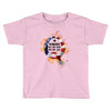 American Flag Q Fire Toddler T-shirt