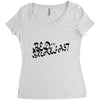 bed breakfast Women's Triblend Scoop T-shirt