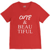 cute beautiful V-Neck Tee
