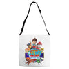 paw patrol birthday boy aunt Adjustable Strap Totes