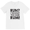 run rum V-Neck Tee