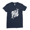 fishs Ladies Fitted T-Shirt