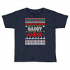 santa only comes once a year daddy is always here to cheer Toddler T-shirt