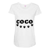 loco coco Maternity Scoop Neck T-shirt