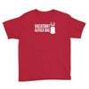 vacation alpaca bag animal humor funny Youth Tee