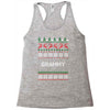 ugly christmas grammy Racerback Tank