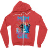 mom of the birthday girl Zipper Hoodie