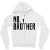 number one brother Zipper Hoodie