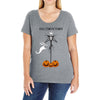 Nightmare Before Halloweentown Ladies Curvy T-Shirt