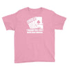bought this shirt with your money poker Youth Tee